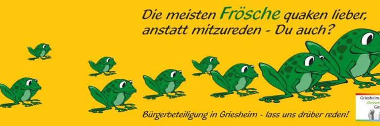 Bürgerbeteiligung Griesheim Bannerbild