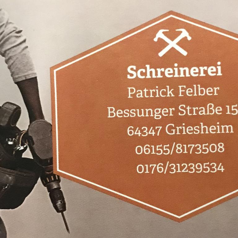 Schreinerei Patrick Felber  Logo